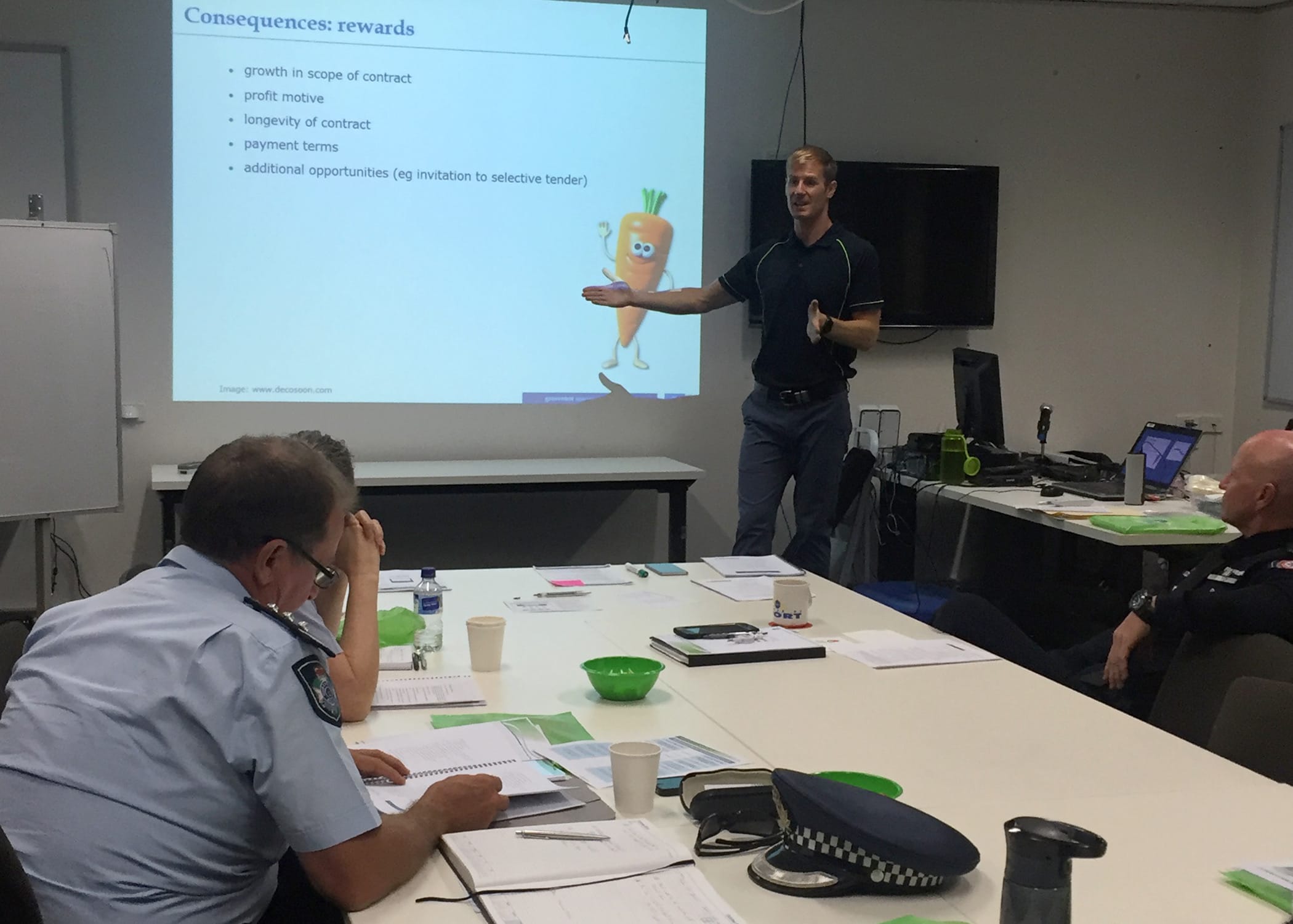 Tyler Wellensiek Facilitating at Queensland Police Service Tyler Wellensiek Facilitating at Queensland Police Service